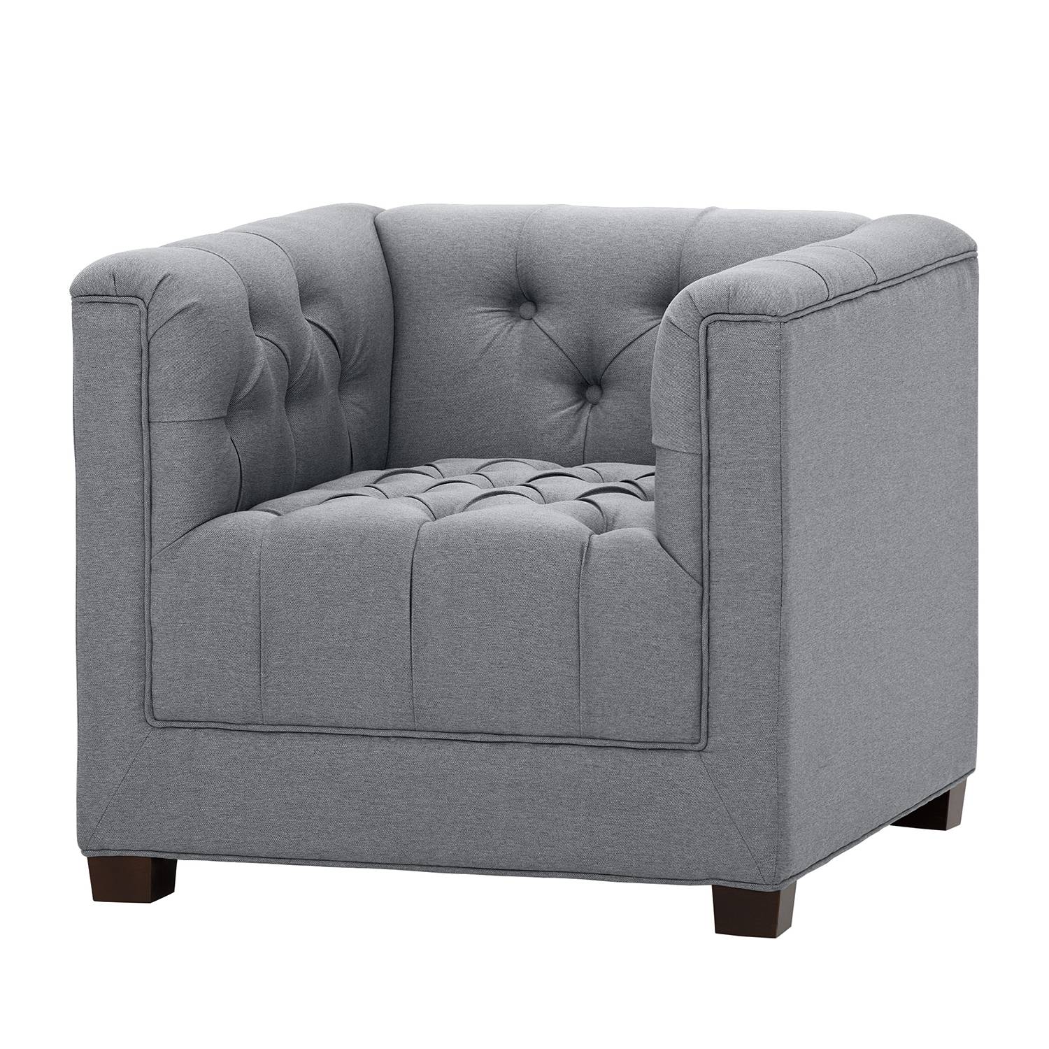 Fauteuil Grand Tissu - Tissu Ramira Argenté, Studio Copenhagen