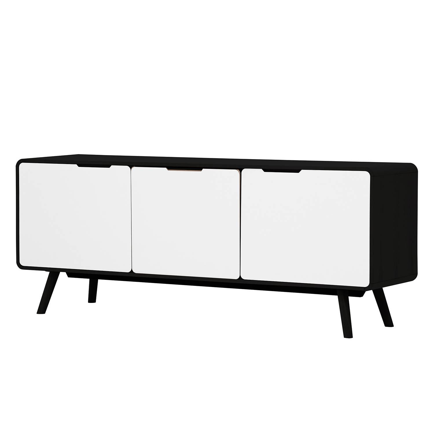 Sideboard HELVIG II von STUDIO COPENHAGEN in schwarz/weiß