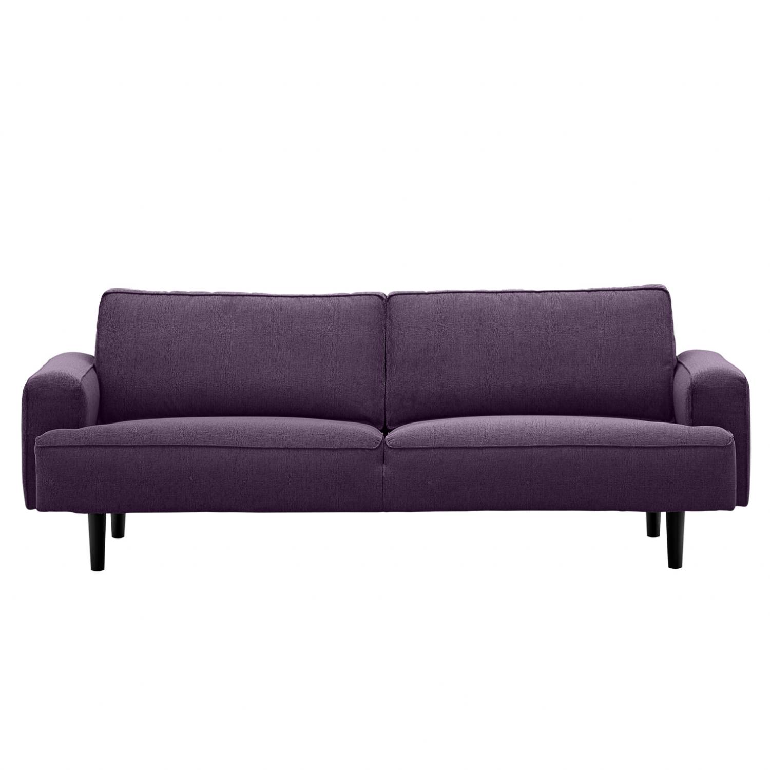 M 09134 000453 sofa navona (3 sitzer) – webstoff – schwarz – stoff ...