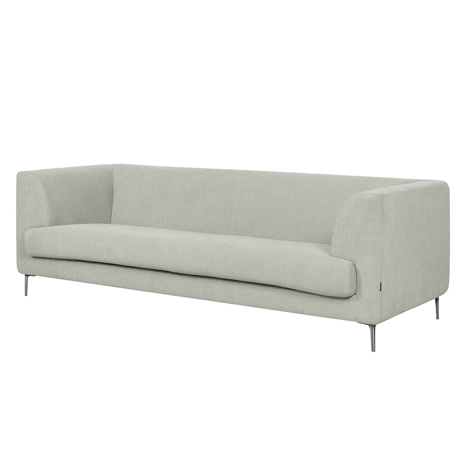 Sofa Sombret (3-Sitzer) Webstoff - Steingrau, Says Who