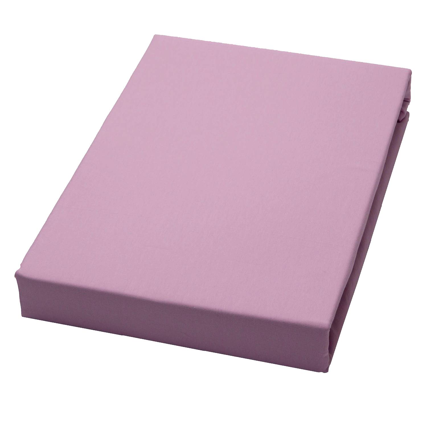 Spannbetttuch Domoline - Mischgewebe - Lavendel - 150 x 200 cm, domo Line