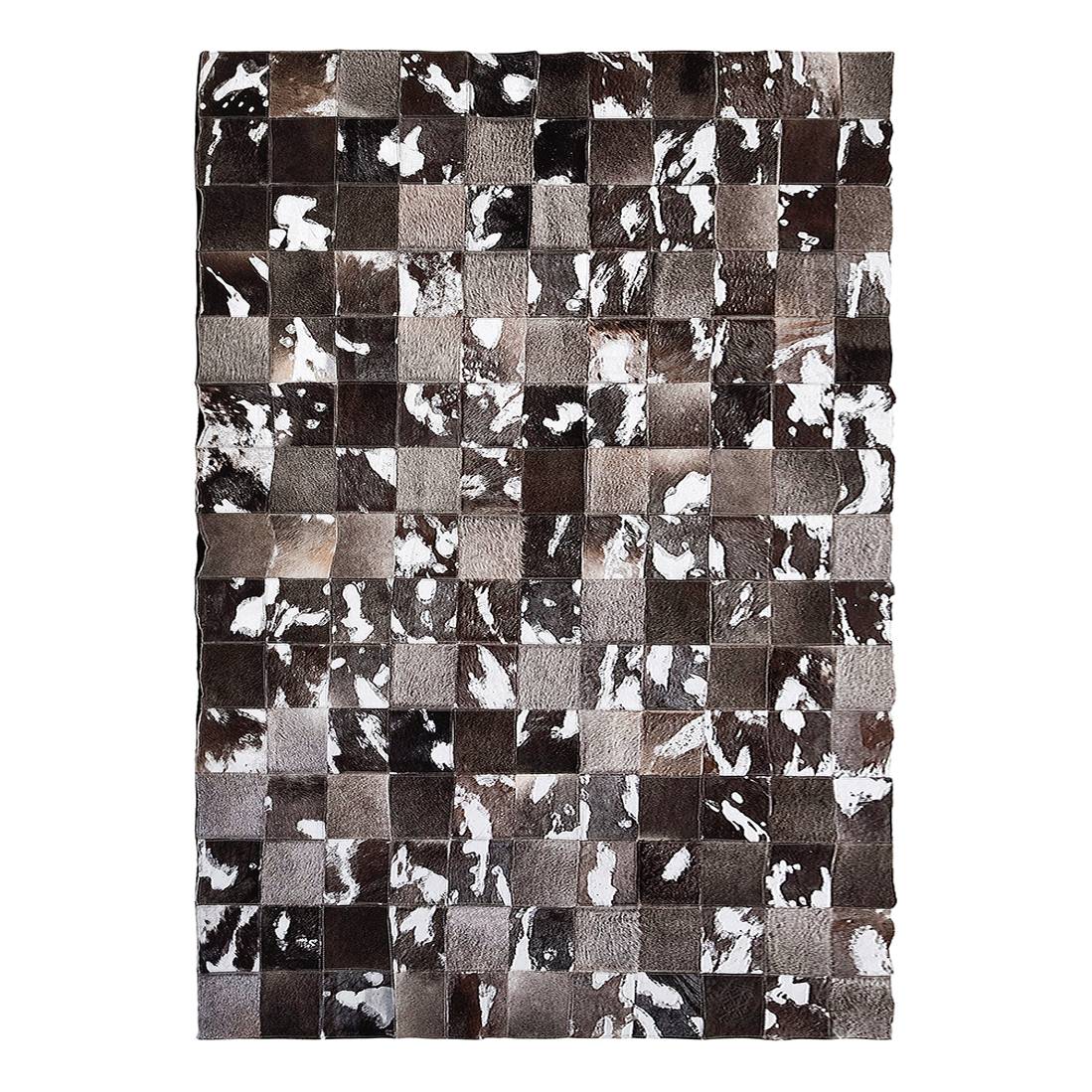 Teppich Cosmo Grey Fur - Kuhfell Grau - 240 cm x 170 cm, Kare Design