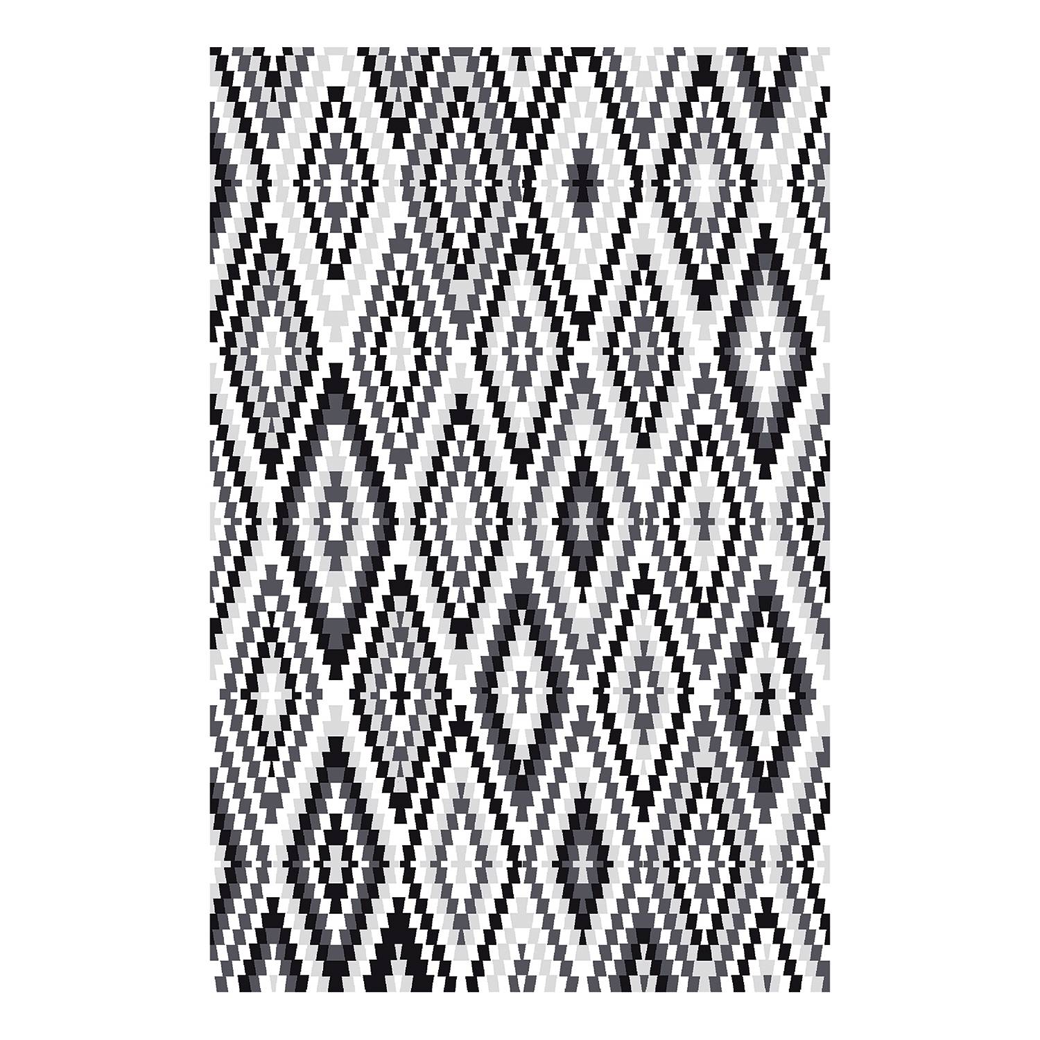 Teppich Fresh Kelim - WeiÃŸ / Grau - 120 x 170 cm, ars manufacti
