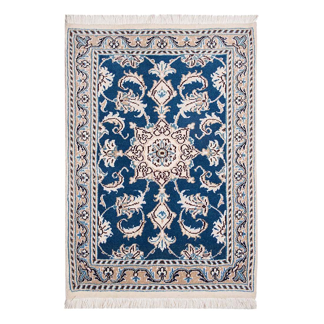Teppich Khorasan Nain - Blau - 60 x 90 cm, Parwis