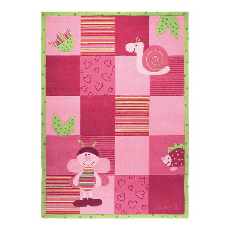 Tapijt Kids Collection met de hand getuft roze handgetuft 170x240cm_ Esprit Home