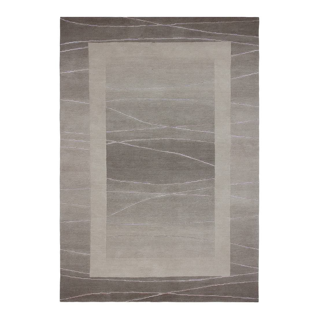 Teppich Linea - Wolle/ Sand - 170 cm x 240 cm, Luxor living