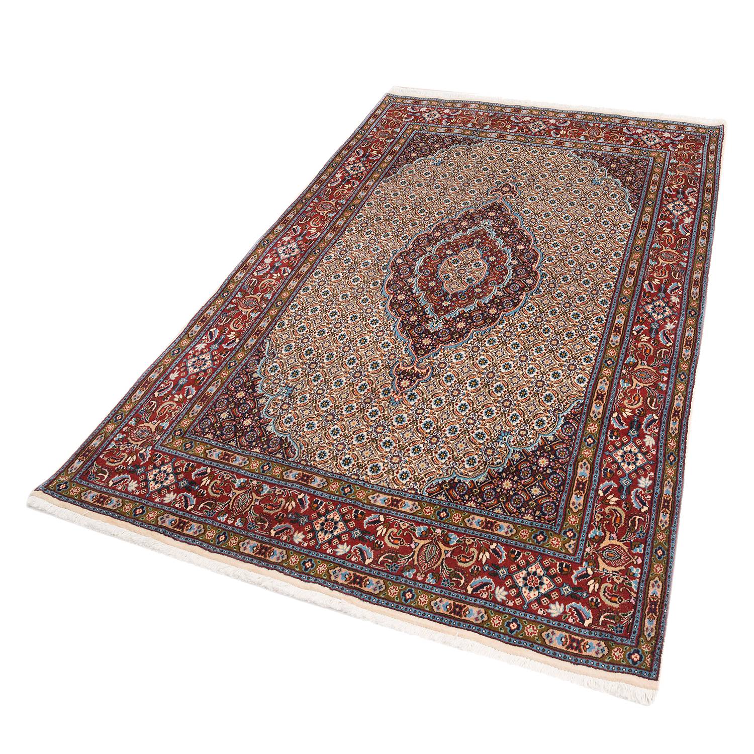 Teppich Medaillon Moud - Beige - 100 x 150 cm, Parwis