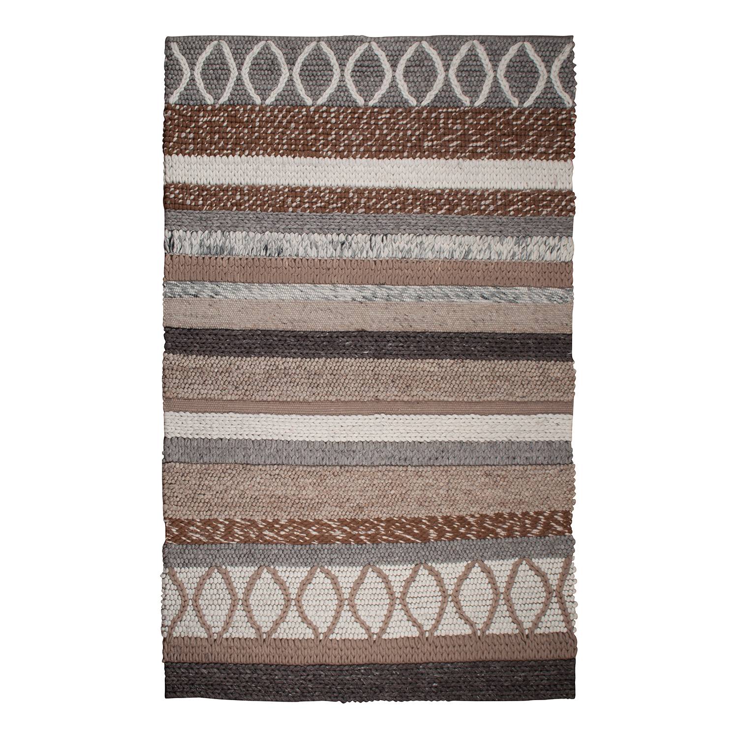 Teppich Norway - Wolle - Beige - 200 x 300 cm, Zuiver