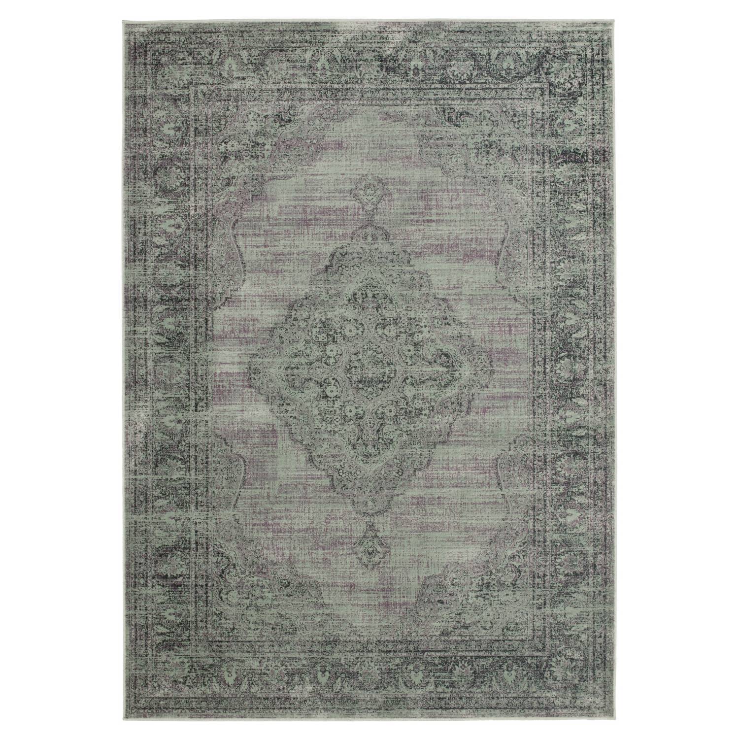 Teppich Olivia - Vintage Graublau - 122 x 171 cm, Safavieh