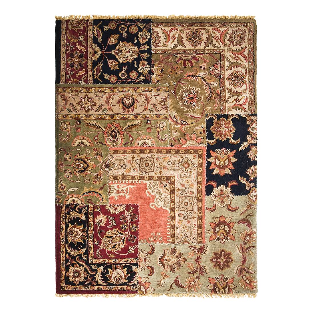 Teppich Persian Patchwork - Wolle/Mehrfarbig - 240 cm x 170 cm, Kare Design