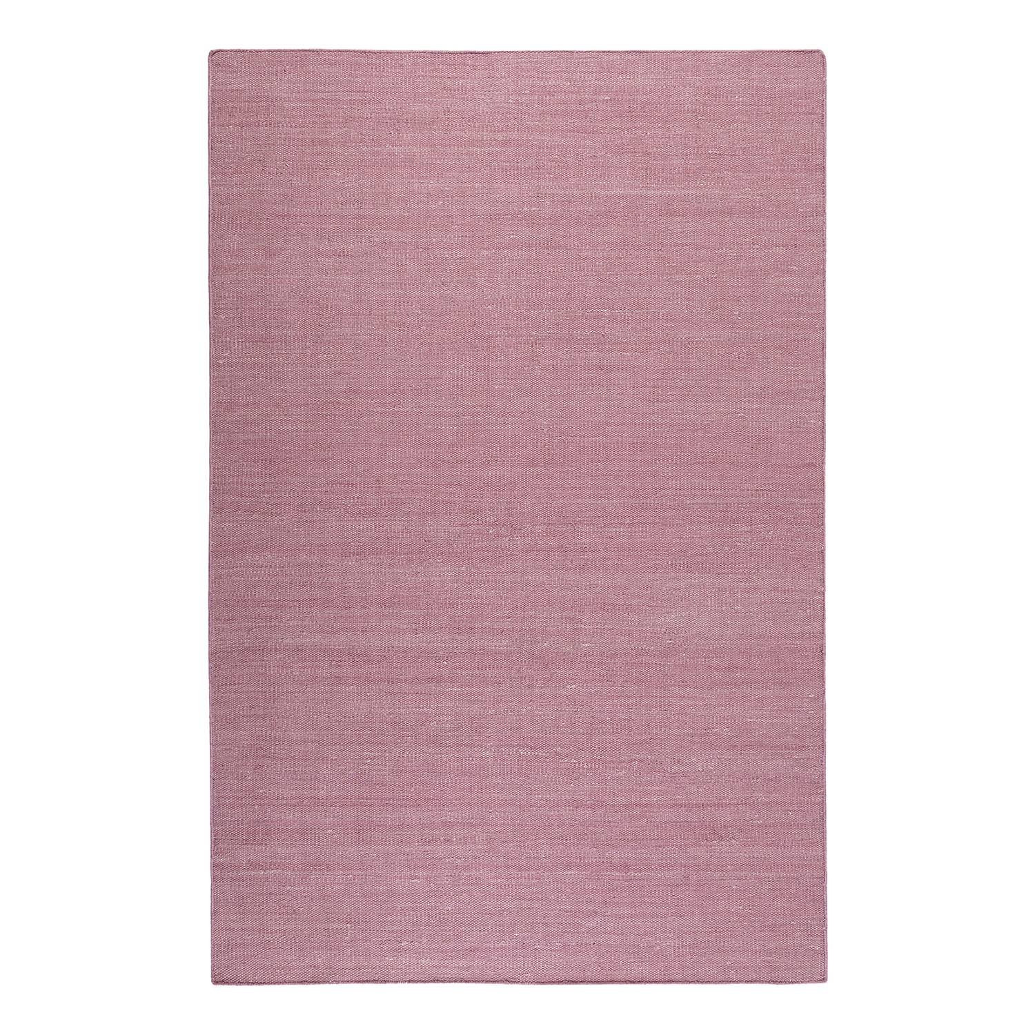 Teppich Rainbow Kelim handgewebt - Baumwollstoff - Mauve - 160 x 230 cm, Esprit
