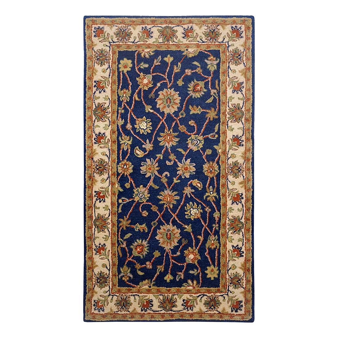 Teppich Royal Ziegler - Wolle/Blau - 60 cm x 90 cm, Theko die markenteppiche