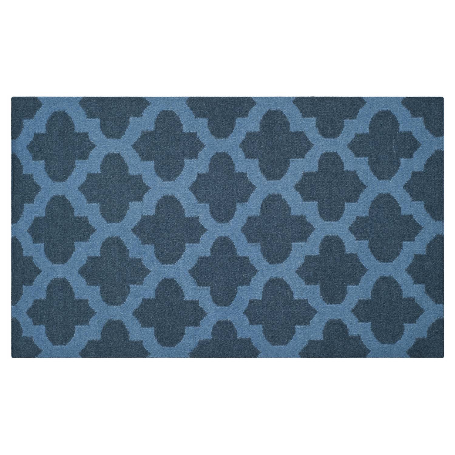 Teppich SalÃ© - Blau - 92 x 153 cm, Safavieh