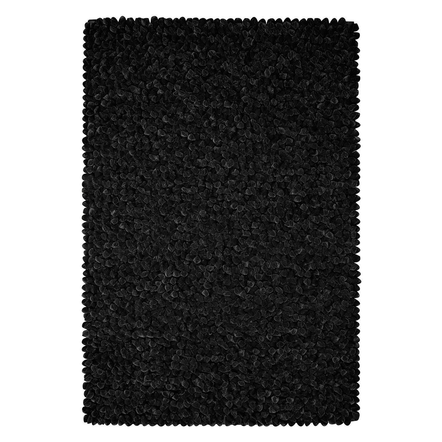 Teppich Sethos Kunstfaser Schwarz 140 X 200 Cm Gunstig