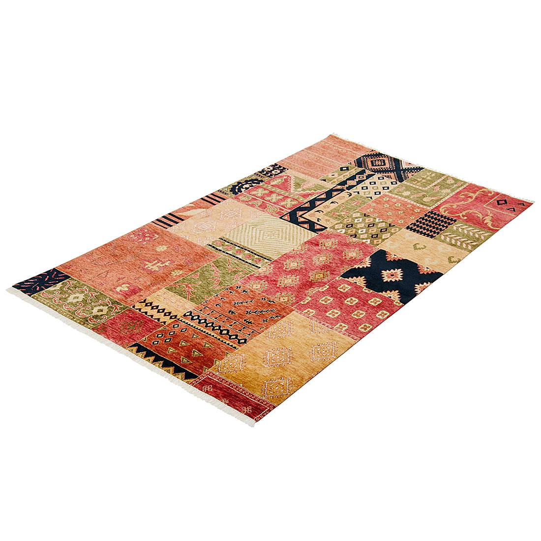 Teppich Siero Patch - Rot - MaÃŸe: 240 x 170 cm, Parwis