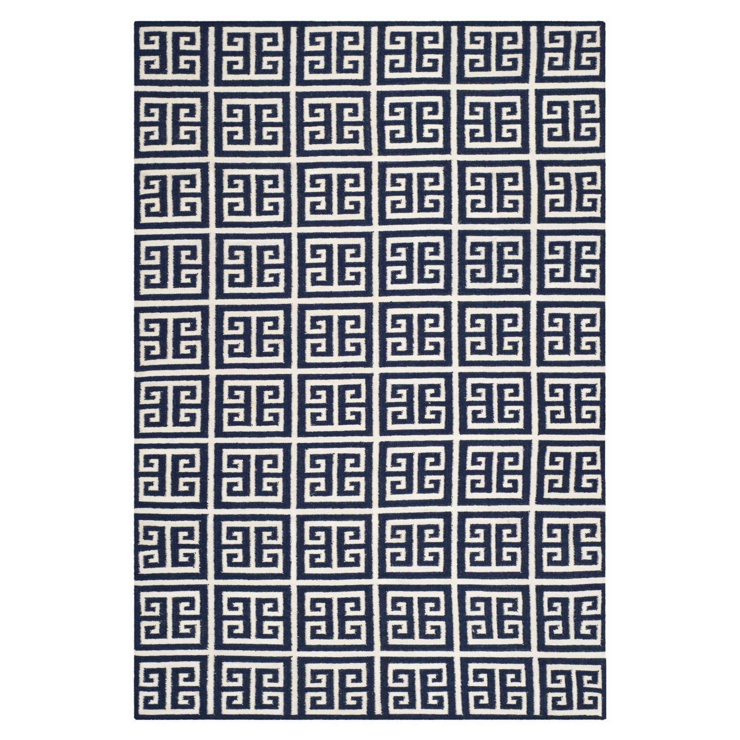 Teppich Taroundant - Blau/Creme - 153 x 244 cm, Safavieh