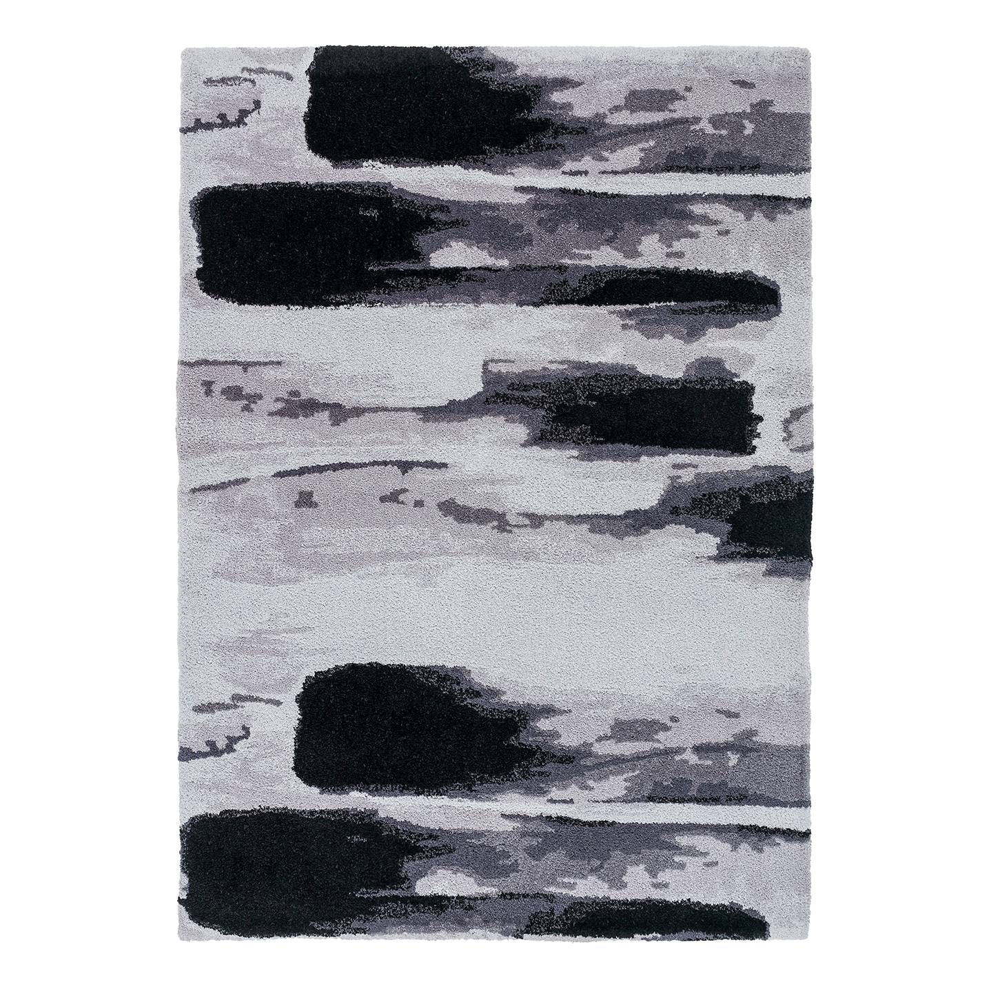 Teppich Verona II - Kunstfaser - Schwarz / Grau - 160 x 230 cm, Astra Teppich Verona II - Kunstfaser - Schwarz / Grau - 160 x 230 cm, Astra