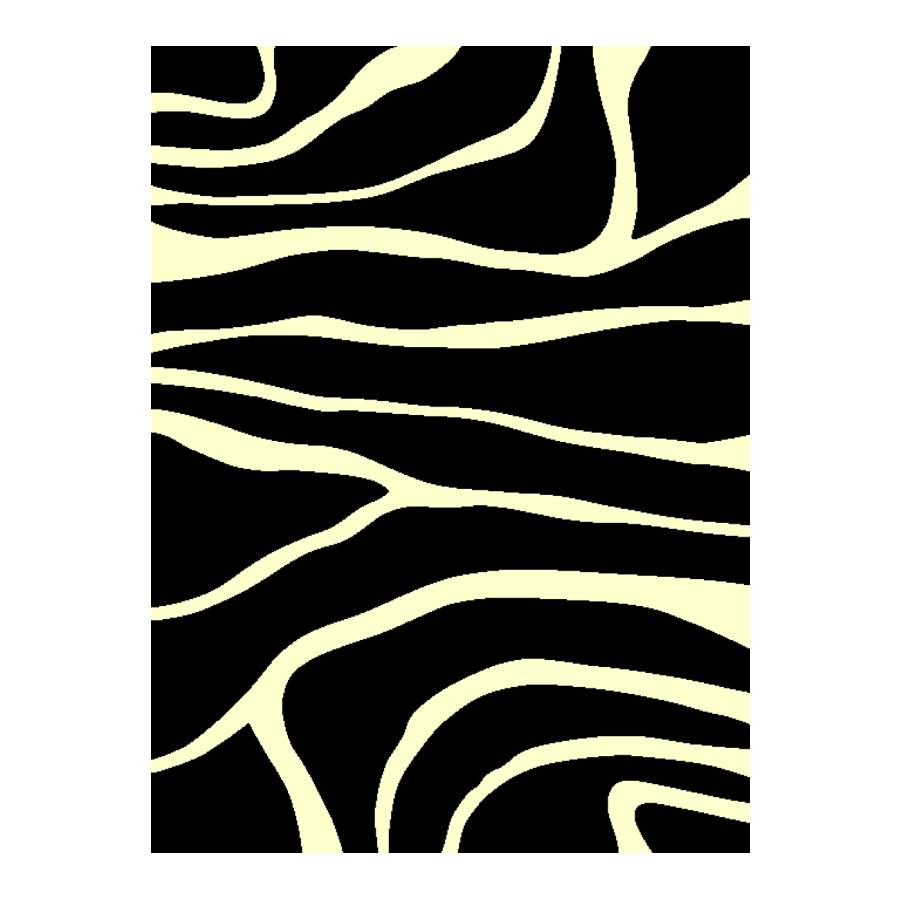 Teppich Zebra - 160 x 230 cm, Hanse Home Collection