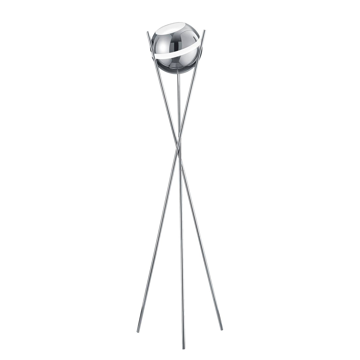 EEK A+, LED-Stehleuchte Balloon - Metall - 1-flammig, Trio