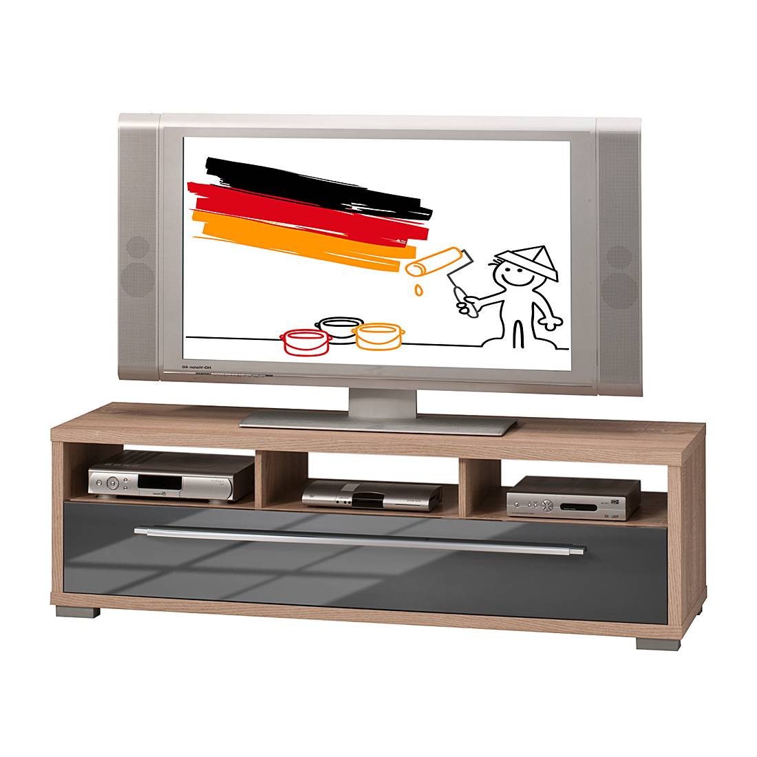 Tv möbel eiche preisvergleich • die besten angebote online kaufen