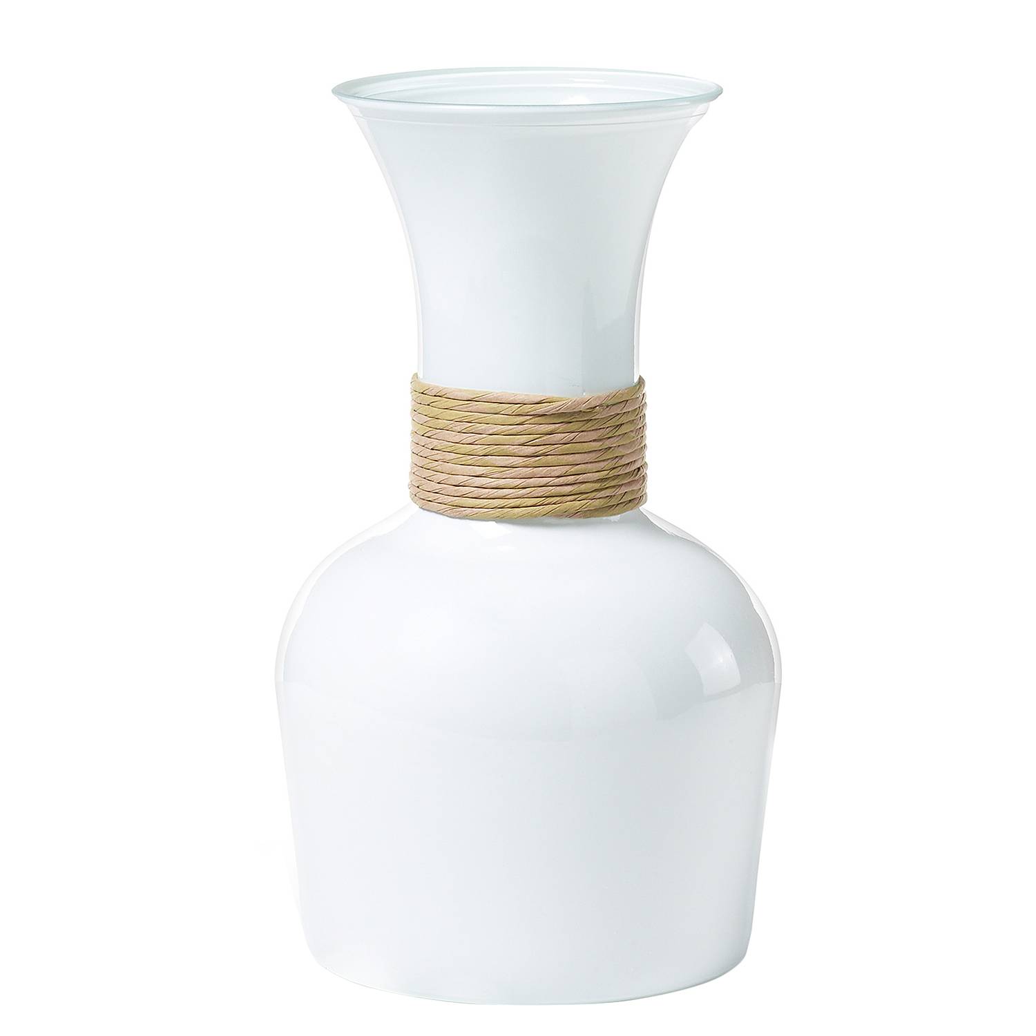 Vase Mayden - Glas - WeiÃŸ, CAPESIDE Westcoast