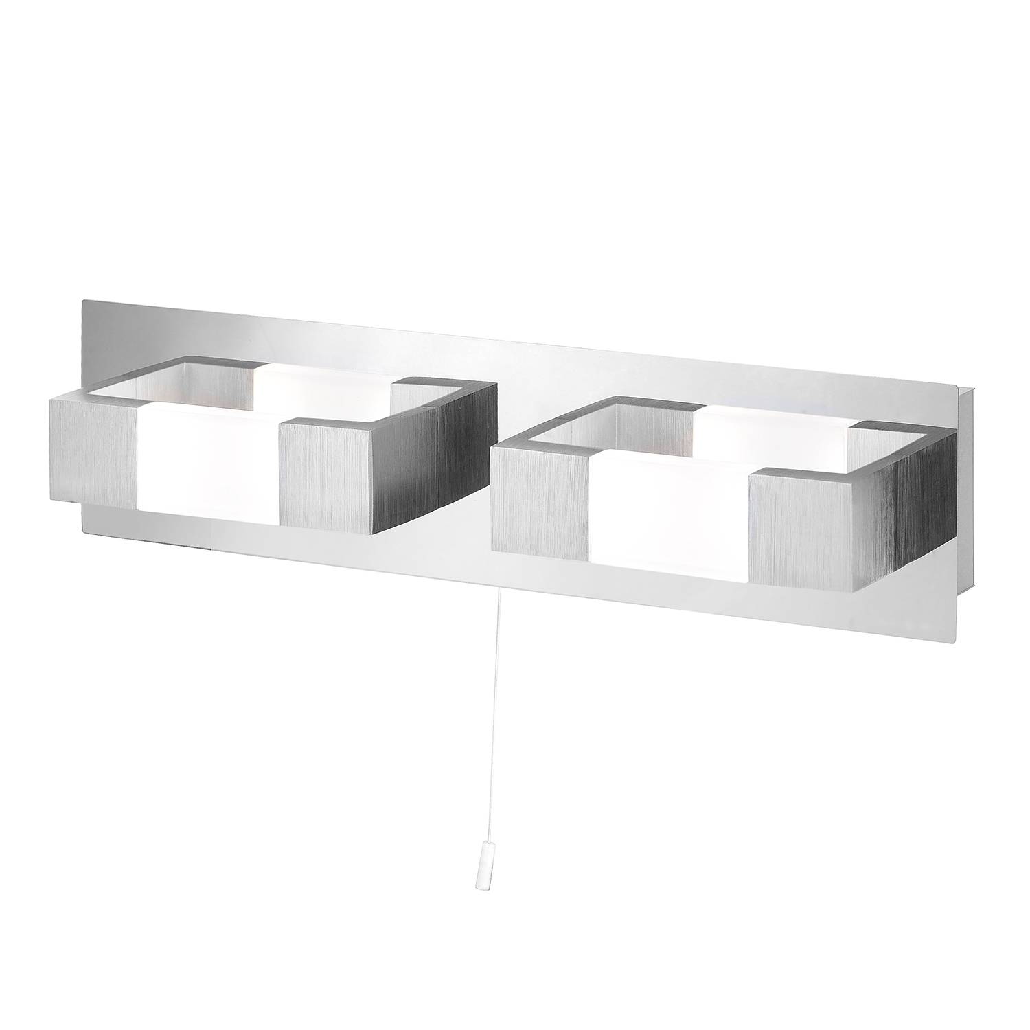 EEK A+, LED-Wandleuchte Kemos - Aluminium - Silber, Paul Neuhaus