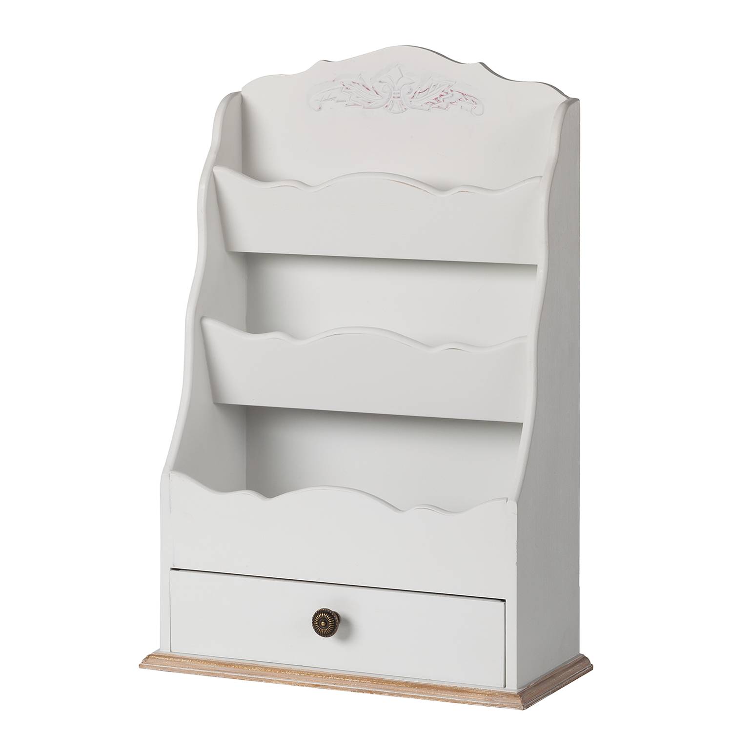 Etagère murale Vermont II - Blanc, Maison Belfort