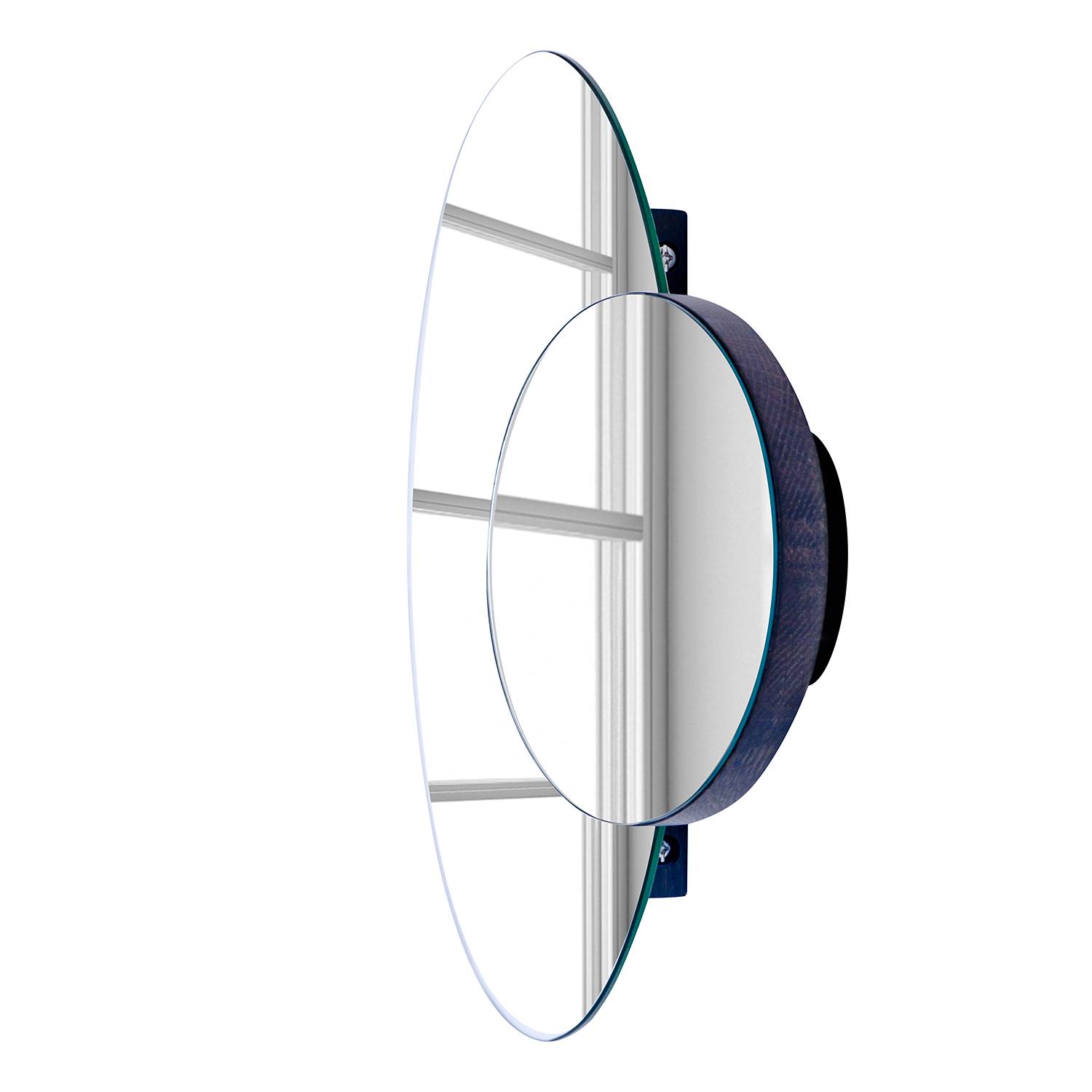 Wandspiegel Eclipse Donkerbruin_ Wireworks