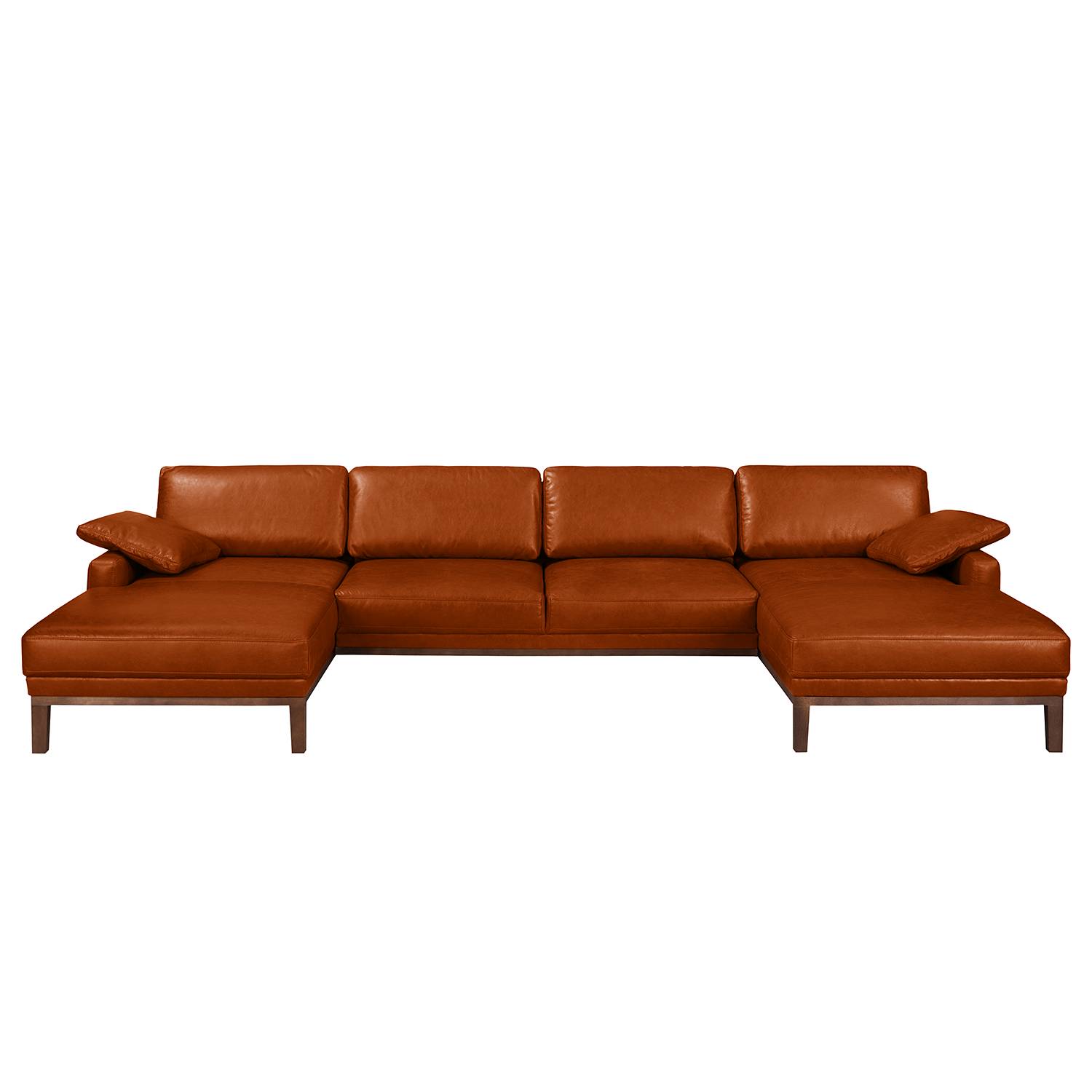 Wohnlandschaft HOLEY von NUOVOFORM in cognac